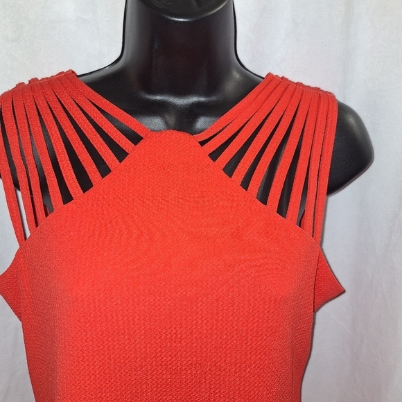 Ronni Nicole  red dress size 6 - Picture 2 of 6